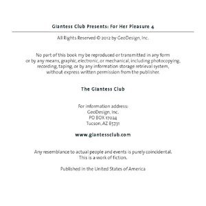 For Her Pleasure - Issue 4 (Giantess Club Comics) image 002