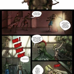 Princess Apple and the Lizard Kingdom - Issue 2 (Giantess Club Comics) image 009