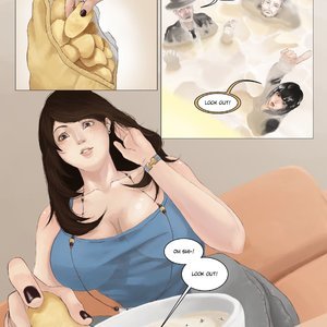 A Weekend Alone - Issue 1 (Giantess Fan Comics) image 009