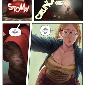 A Weekend Alone - Issue 11 (Giantess Fan Comics) image 021