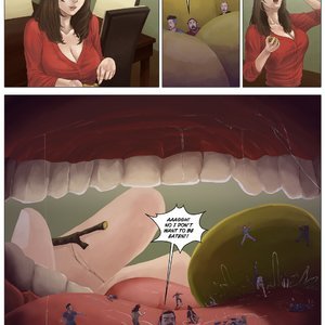 A Weekend Alone - Issue 5 (Giantess Fan Comics) image 009