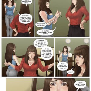 A Weekend Alone - Issue 6 (Giantess Fan Comics) image 011