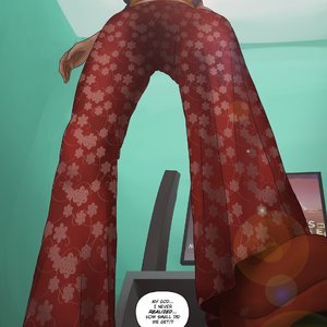 A Weekend Alone - Issue 7 (Giantess Fan Comics) image 015