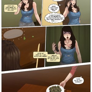 A Weekend Alone - Issue 7 (Giantess Fan Comics) image 016