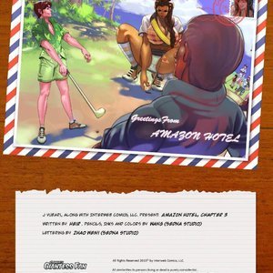 Amazon Hotel - Issue 3 (Giantess Fan Comics) image 002