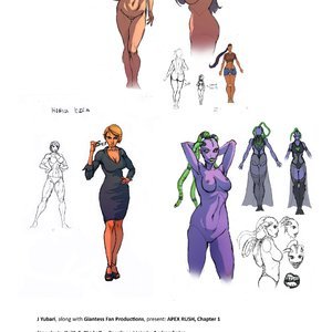 Apex Rush - Issue 1 (Giantess Fan Comics) image 002