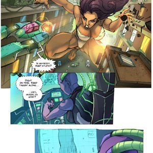Apex Rush - Issue 2 (Giantess Fan Comics) image 005