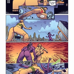 Apex Rush - Issue 4 (Giantess Fan Comics) image 012