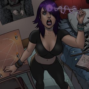 Fitting In - Issue 1 (Giantess Fan Comics) image 002