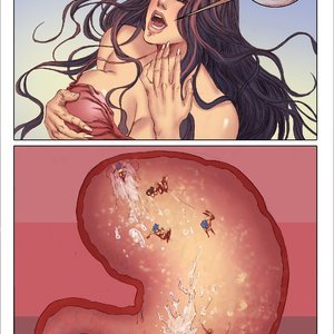 Goddess ADBC - Issue 3 (Giantess Fan Comics) image 009