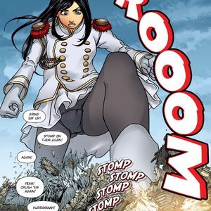 Goddess of the Trinity Moon - Issue 3 (Giantess Fan Comics) image 020