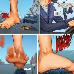 Legwork - Issue 1 (Giantess Fan Comics) image 009