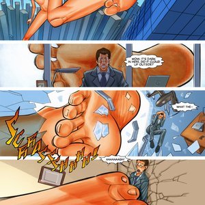 Legwork - Issue 1 (Giantess Fan Comics) image 013