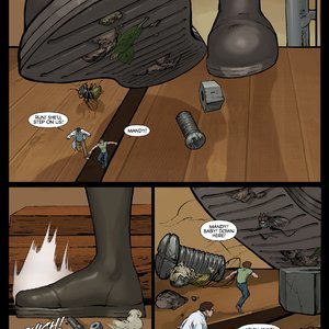 Mandy I Shrunk Myself - Issue 1 (Giantess Fan Comics) image 006