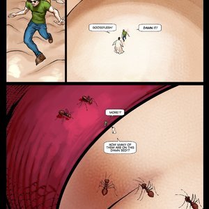 Mandy I Shrunk Myself - Issue 2 (Giantess Fan Comics) image 013