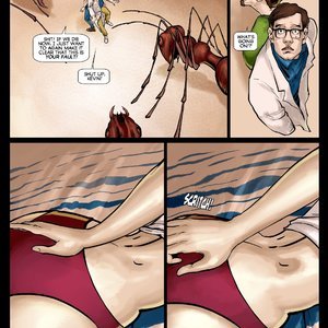Mandy I Shrunk Myself - Issue 2 (Giantess Fan Comics) image 014