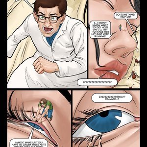 Mandy I Shrunk Myself - Issue 3 (Giantess Fan Comics) image 006