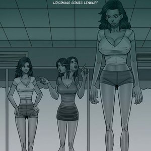 Pool Party Growth - Issue 1 (Giantess Fan Comics) image 018