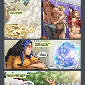 Portals - Issue 1 (Giantess Fan Comics) image 017
