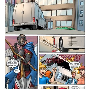 Power Patrol & The Cleavage Crusader - Control Freak (Giantess Fan Comics) image 010