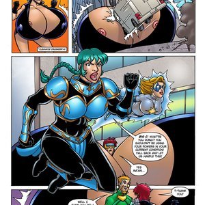 Power Patrol & The Cleavage Crusader - Control Freak (Giantess Fan Comics) image 011