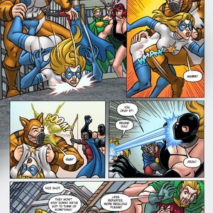 Power Patrol & The Cleavage Crusader - Control Freak (Giantess Fan Comics) image 023