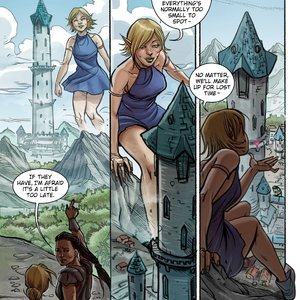The Apprentice’s Dominion - Issue 2 (Giantess Fan Comics) image 004