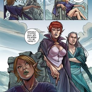 The Apprentice’s Dominion - Issue 2 (Giantess Fan Comics) image 012