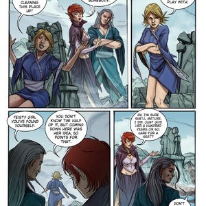 The Apprentice’s Dominion - Issue 2 (Giantess Fan Comics) image 013