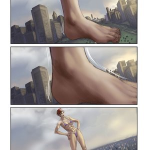 The Biggest Strip - Issue 4 (Giantess Fan Comics) image 006