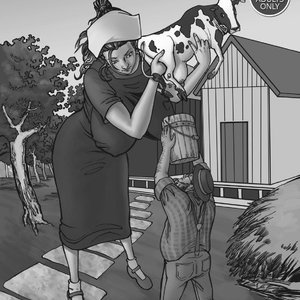 The Outgrowing - Issue 1 (Giantess Fan Comics) image 002