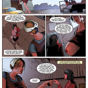 The Outgrowing - Issue 2 (Giantess Fan Comics) image 010