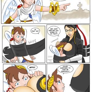 Bayonetta vs Kid Icarus (Glassfish Comics) image 004