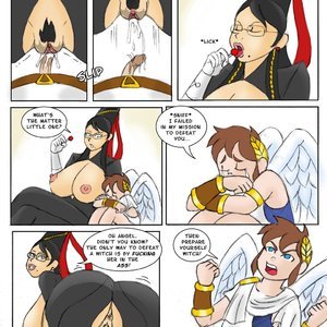 Bayonetta vs Kid Icarus (Glassfish Comics) image 013