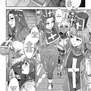 TRIPRIESTLY PLAYING (Hentai and Manga English) image 009