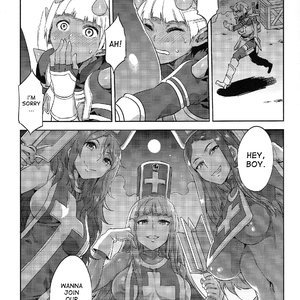 TRIPRIESTLY PLAYING (Hentai and Manga English) image 035