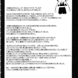 Bleach Doujinshi - Sariban no Hasai Nichi (Hentai and Manga English) image 034