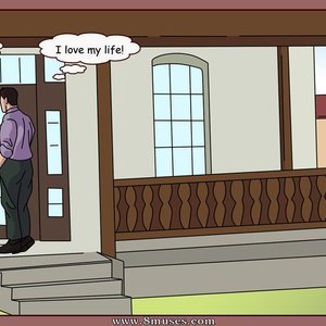 Married to a Tramp (HotWife Comics) image 009