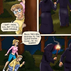 Teaching little voyeurs a rough lesson (IncestBDSM Comics) image 002