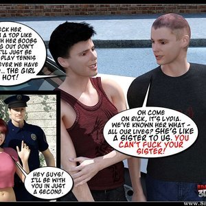 Busted. The Picnic (IncestChronicles3D Comics) image 006