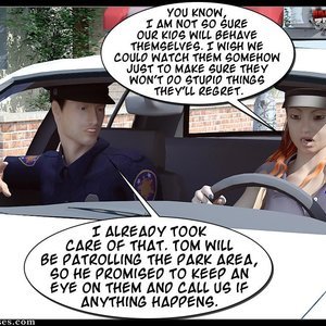 Busted. The Picnic (IncestChronicles3D Comics) image 010