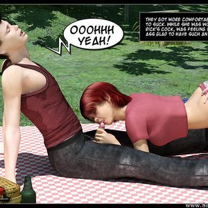 Busted. The Picnic (IncestChronicles3D Comics) image 022