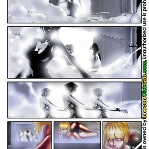 Nazi Amanda Vs Comrade Nicole (Innocent Dickgirls Comics) image 002