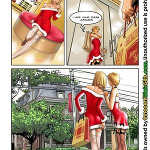 Santas Little Humpers (Innocent Dickgirls Comics) image 005
