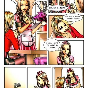 Shopping And Dinner (Innocent Dickgirls Comics) image 004