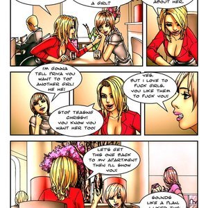 Shopping And Dinner (Innocent Dickgirls Comics) image 005