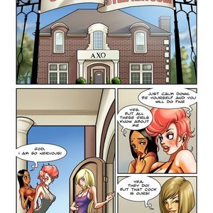 Sorority Sister Natsumi (Innocent Dickgirls Comics) image 002
