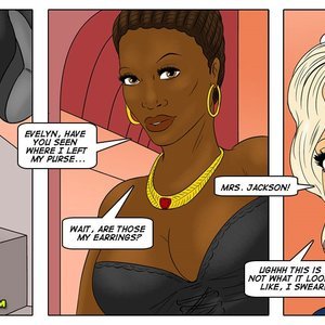 Evelyn In Trouble (Interracial-Comics) image 006