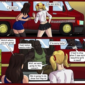 The Road Trip - Amy and Brooke (Interracial-Comics) image 002