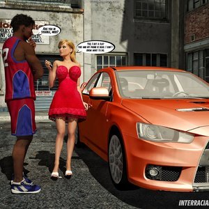 Ghetto Pussy Riders (InterracialSex3D Comics) image 004